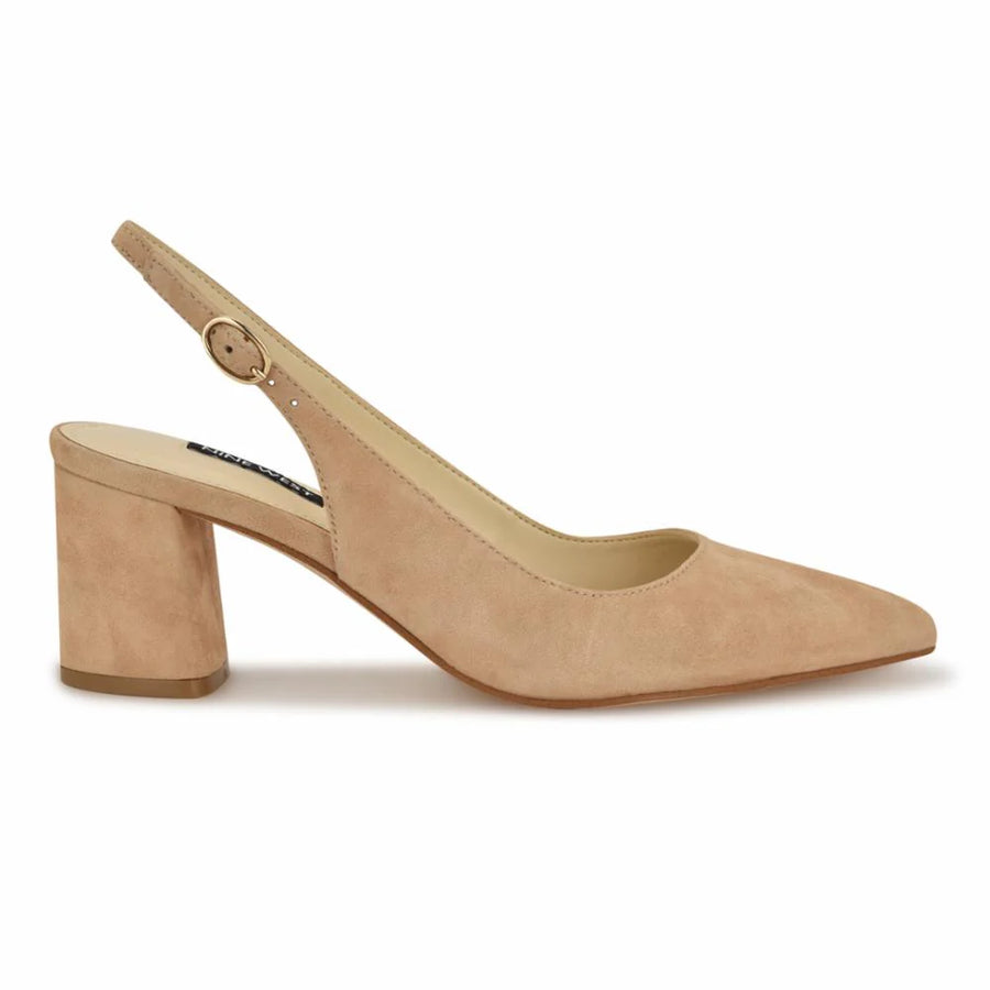 KAMSEE LUX NUDE SLING BACK By Nine West