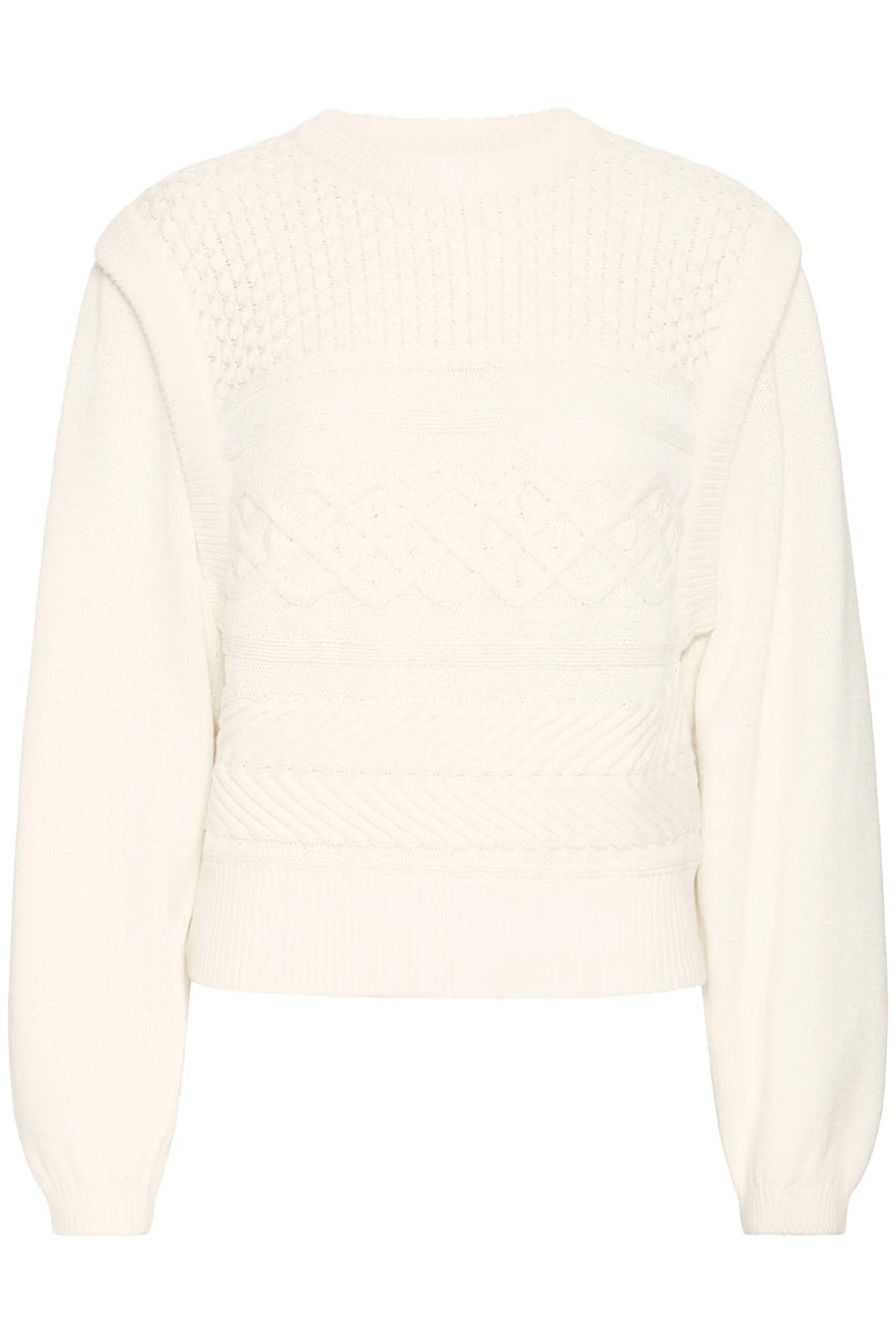 GABRIELLE CABLE KNIT SWEATER by ATELIER REVE