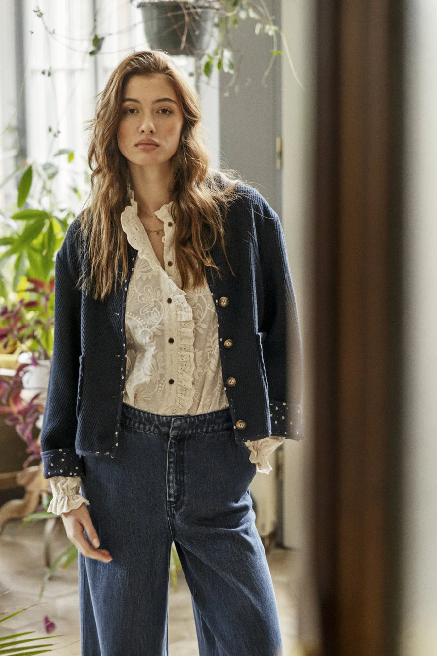 JOSE BLOUSE in IVORY by ATELIER REVE