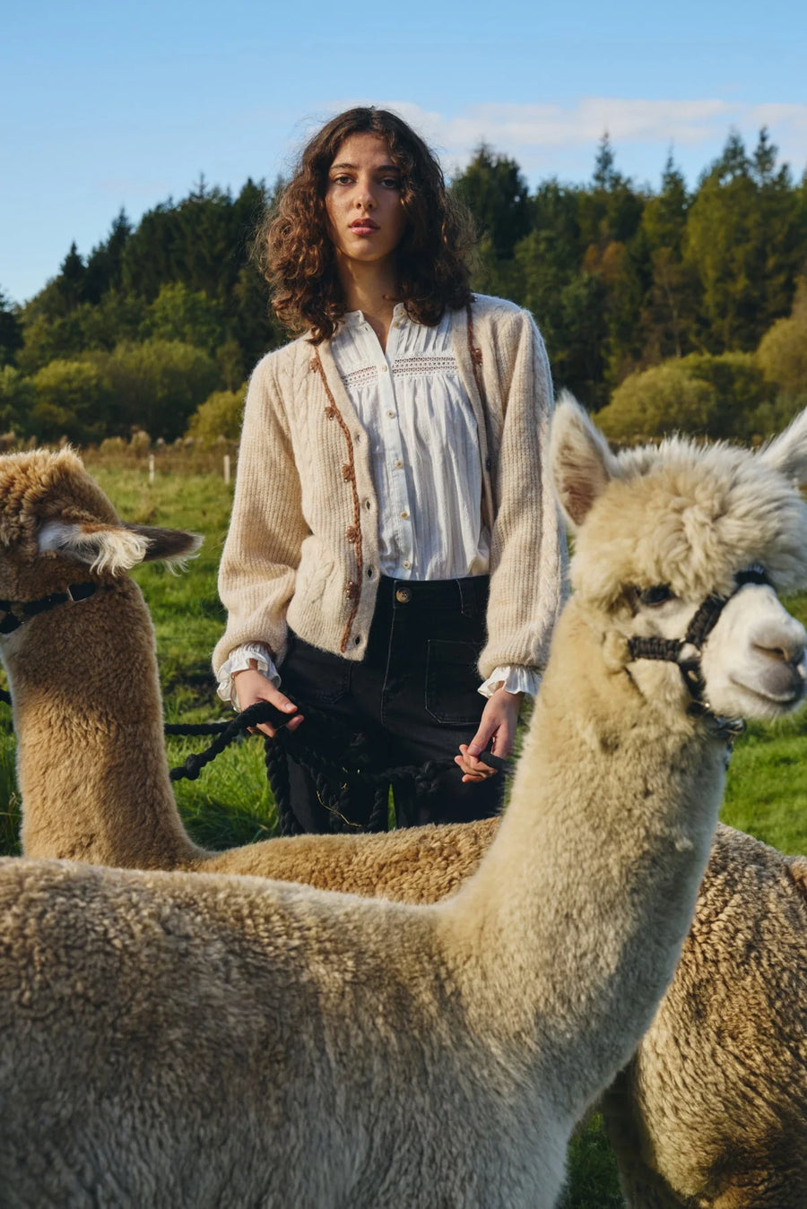 MEMOIR KNIT CARDIGAN by ATELIER REVE