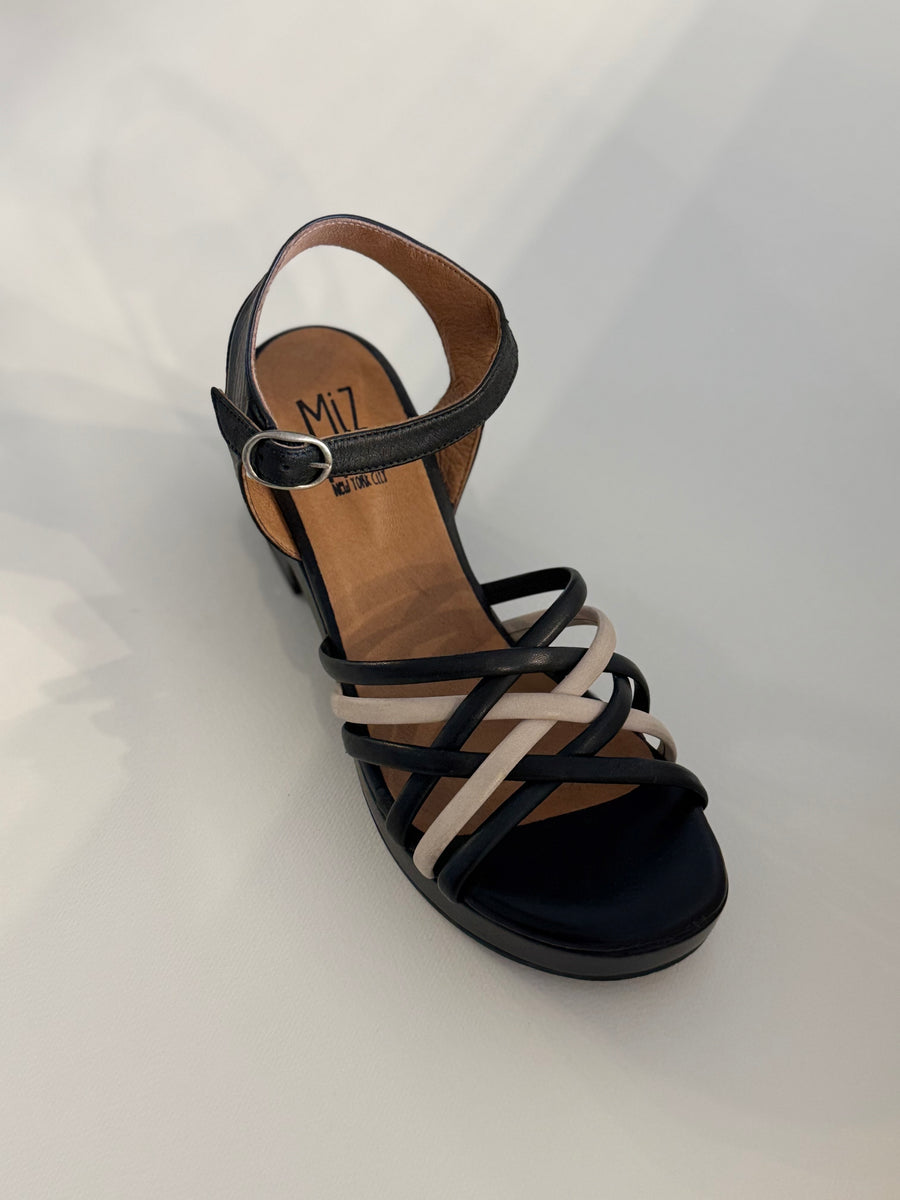 GABRIELLA SANDAL in Black by MIZ MOOZ