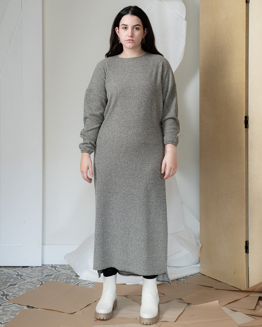Knit Pullover Long Dress